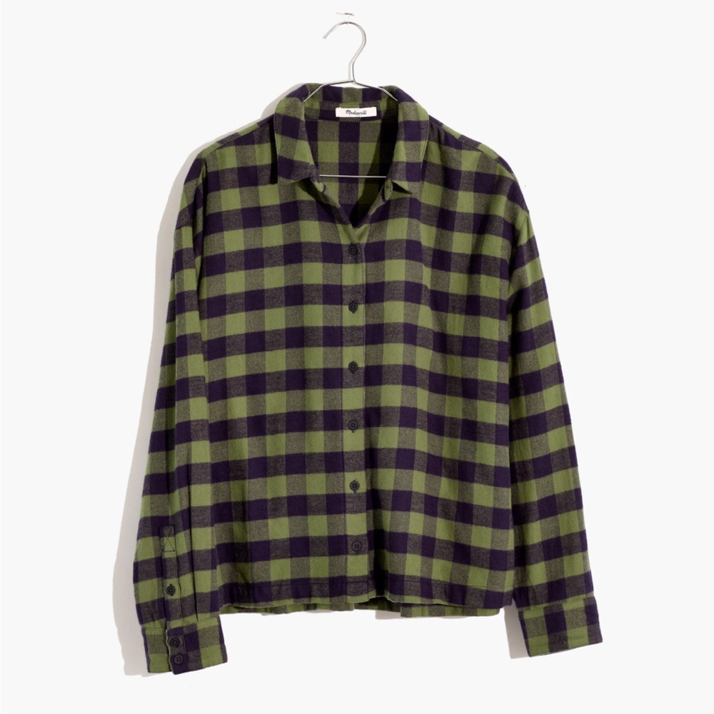Madewell Flannel Sunday Shirt in Buffalo Check